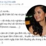 Phạm Quỳnh Anh trải lòng ngày con gái đầy tháng