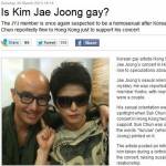 Truyền thông châu Á xôn xao nghi án Jaejoong (JYJ) là gay