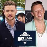 Justin Timberlake dẫn đầu đề cử MTV EMAs 2013