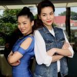 Hà Hồ, Lệ Quyên hướng về miền bão lũ