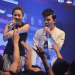 Thu Minh, Nathan Lee "cháy" cùng sinh viên
