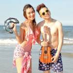 Minh Thư diện bikini quảng bá cho show diễn cùng Hoàng Tôn