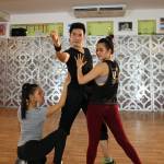 Nguyễn Phi Hùng miệt mài tập luyện trên sàn nhảy