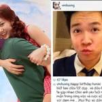Văn Mai Hương chúc mừng sinh nhật "honie" Lê Hiếu