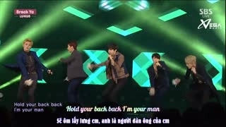 Break Ya (Inkigayo 18.01.15) (Vietsub) - Lu:Kus