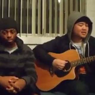 On the dock of the bay acoustic cover (Sittin')